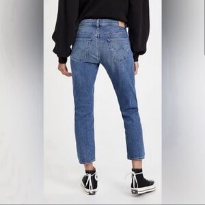 Edwin Anthropologie Jamie Boyfriend Jeans Classic Blue Denim size 27